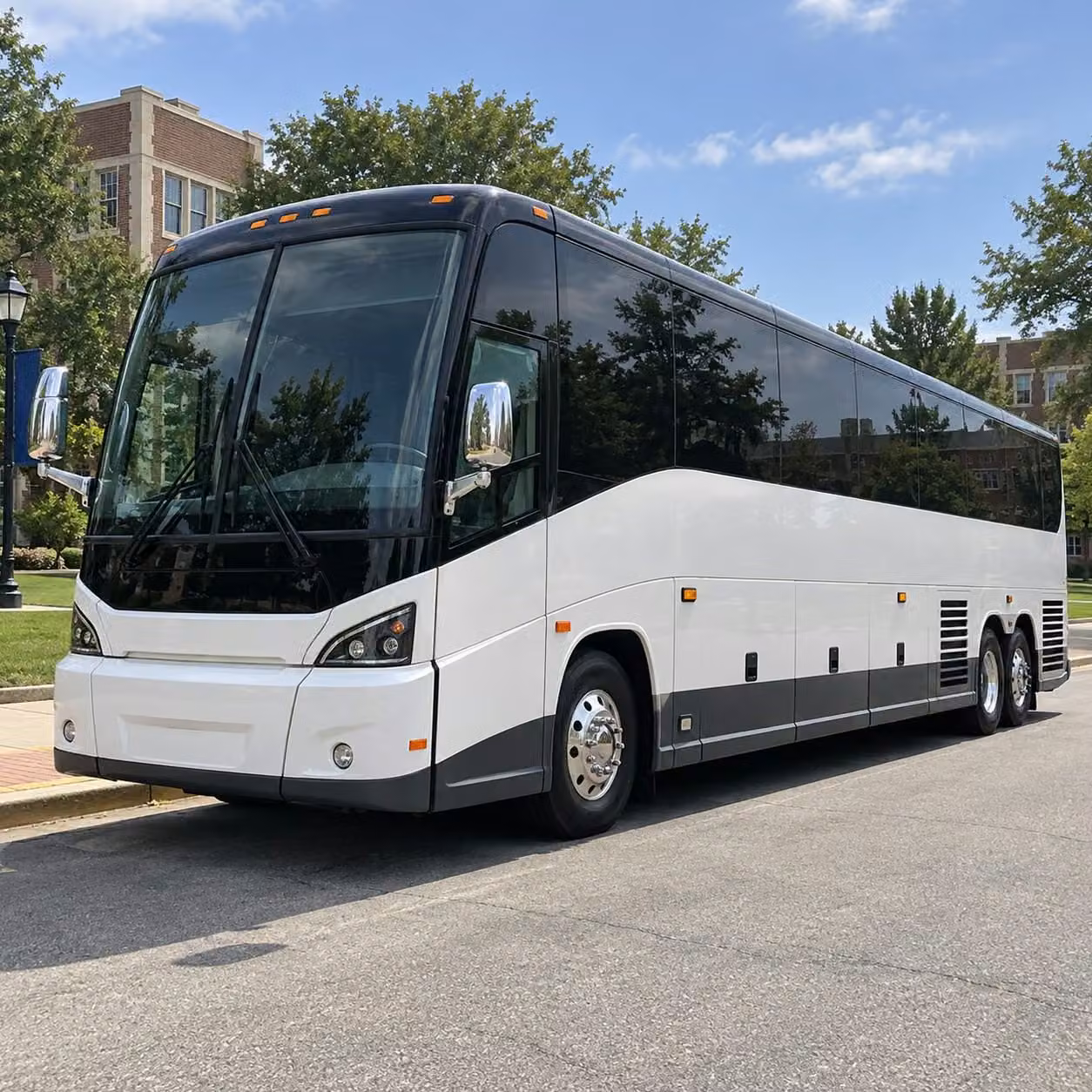 charter bus rentals for large prom groups across sacramento county