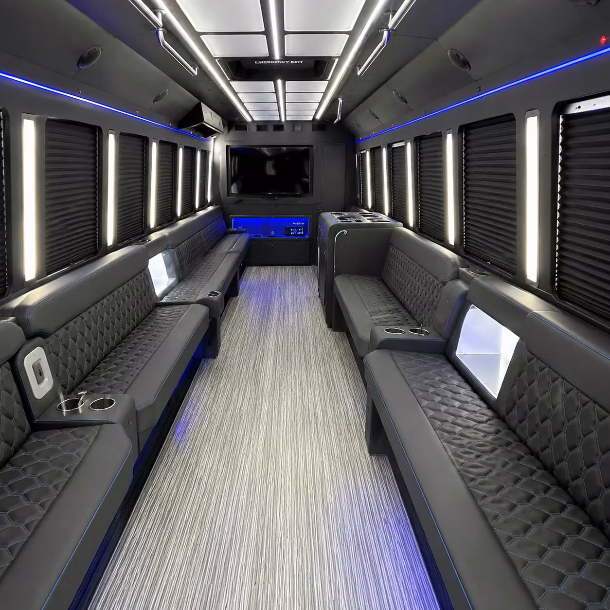 party bus rentals for sacramento concerts and bar crawls