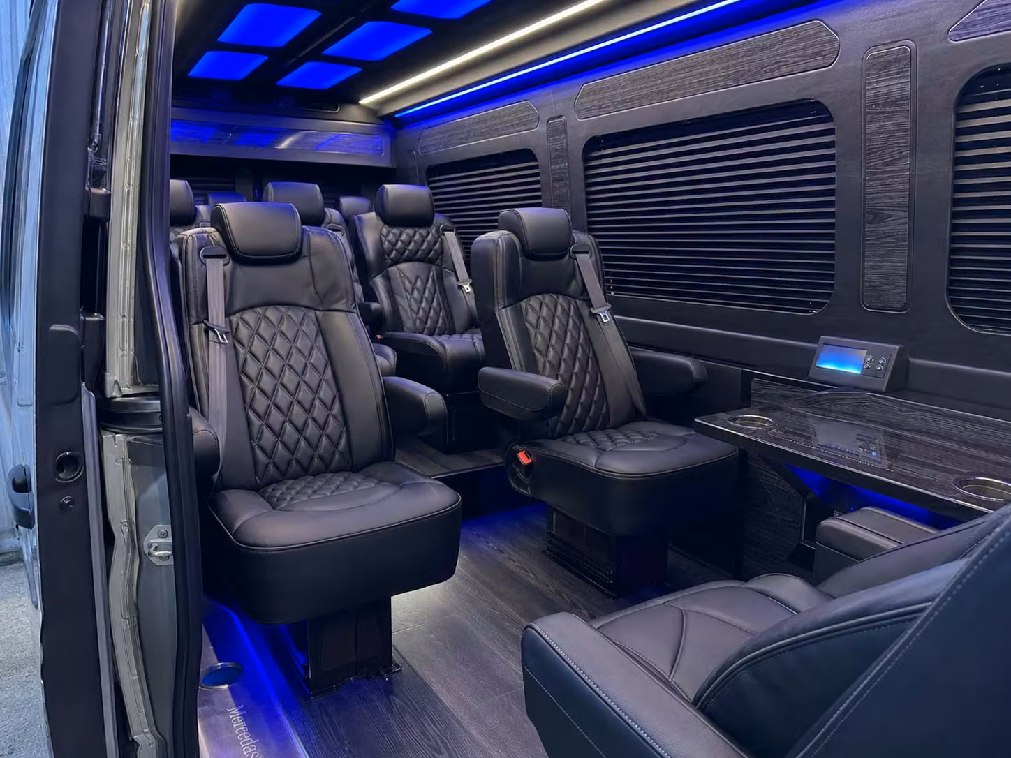 sprinter van transportation for groups and events across sacramento